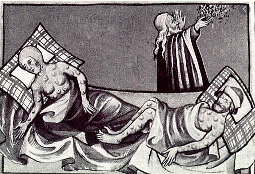 Arribada de la pesta negra a Europa