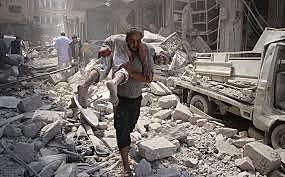 Inicio de alguno de los conflictos internacionales actuales (Siria)