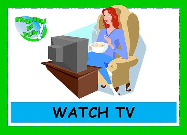 I watch TV