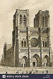 Fi de la construcció de la catedral de Nôtre Dame de París