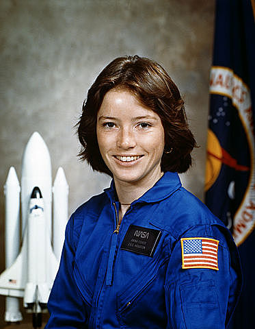 Anna L. Fisher, she became the first mother in space