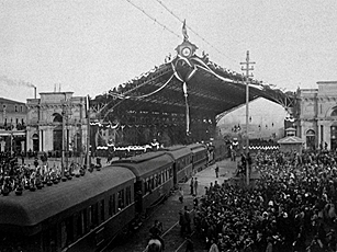 Inauguración de la estación central