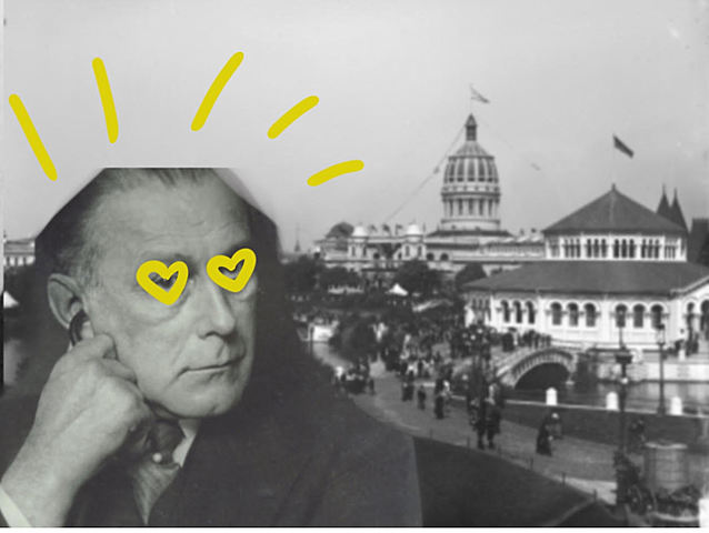 Adolf Loos visita l'Exposició de Chicago