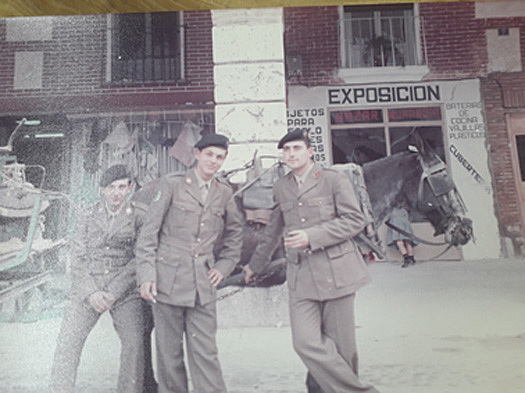 El meu Pare Josep Maria Dalmau va a la mili