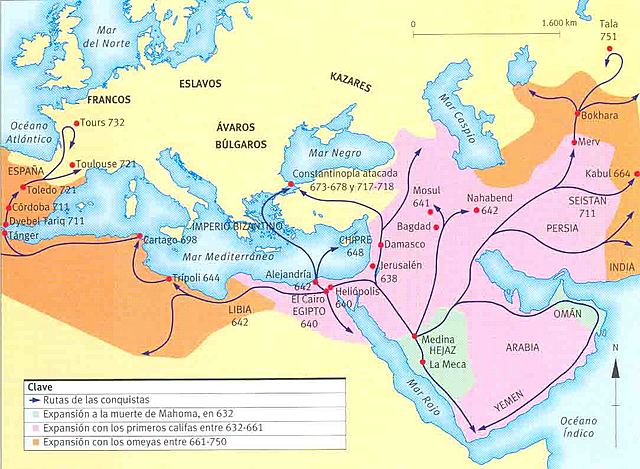 Expansión del islam