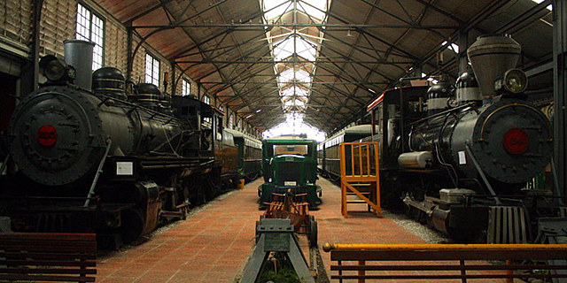 La Estación Central actualmente el museo del Ferrocarri