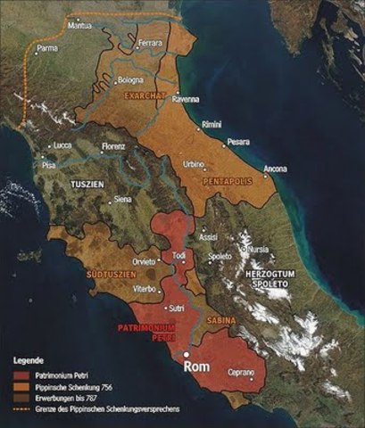 Los Estados Pontificios