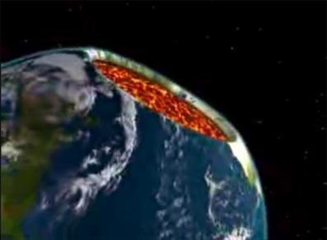 La tierra devorada por un agujero negro