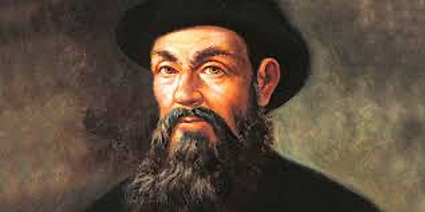 Llegada de Magallanes a territorio chileno