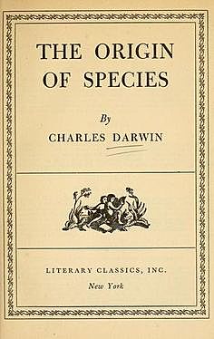 On the Origin of Species, 1859