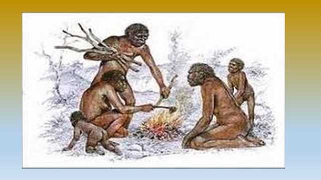 PERSONAJE:  EL HOMBRE PRIMITIVO