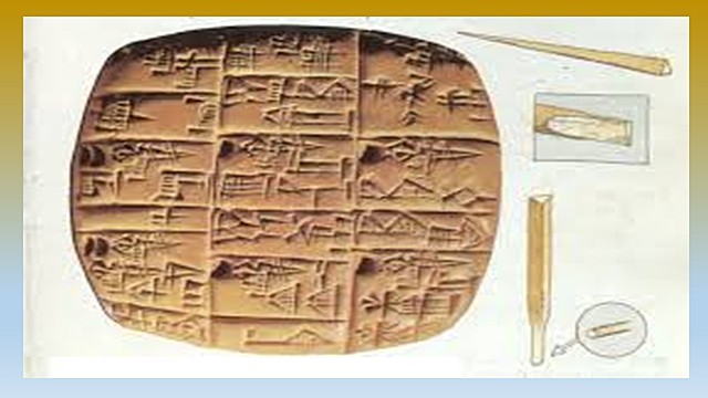 ESCRITURA Y CALENDARIO