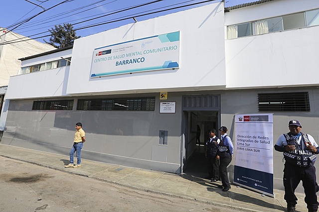 Inauguran nuevo Centro de Salud Mental Comunitaria de Barranco