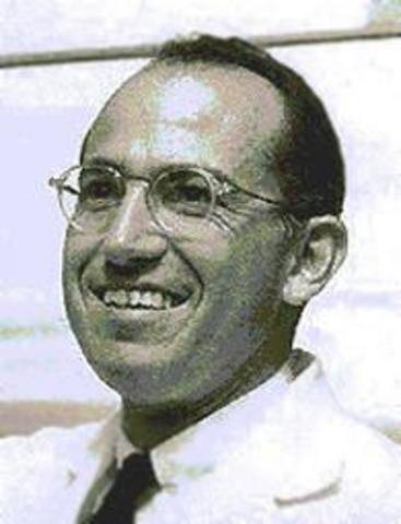 Jonas Salk creates the polio vaccine