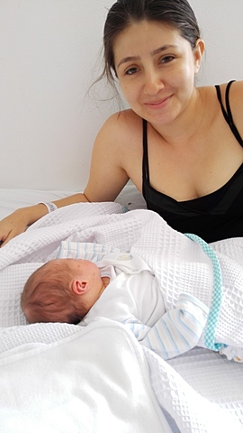 My second son's birth