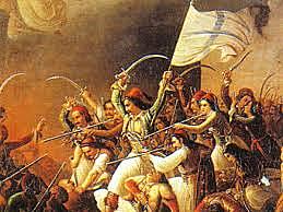 The First Siege of Missolonghi occurs.