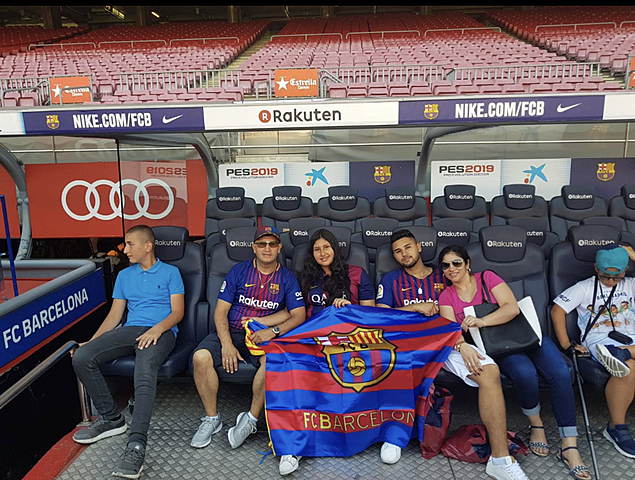 FUI A BARCELONA DE REGALO DE 15S