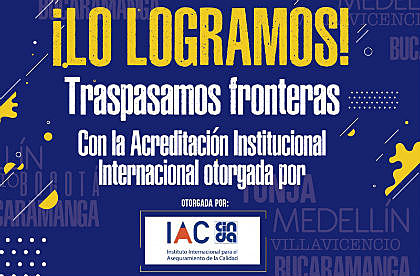 Acreditación intitucional internacional.