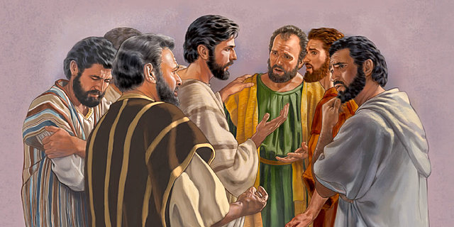 El desconcierto de los discípulos.