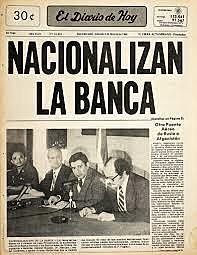 Nacionalización de la banca