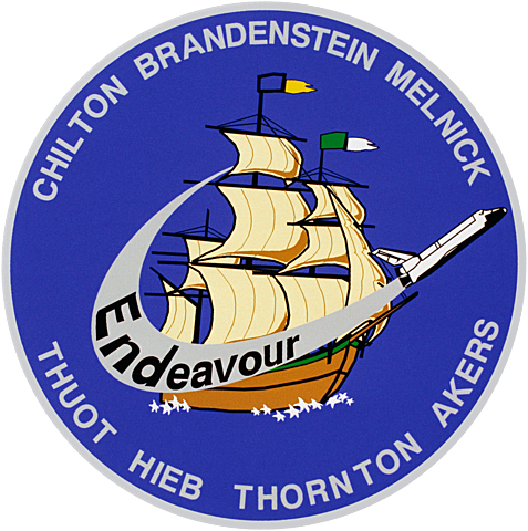 STS-49, the first flight of the Space Shuttle Endeavour