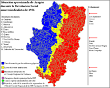 Espanya es divideix en dos bàndols