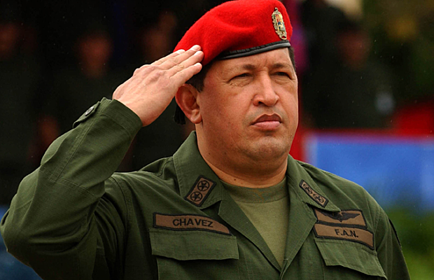 Hugo Chávez.