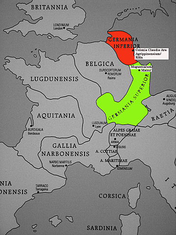 Se anexa la provincia de Germania