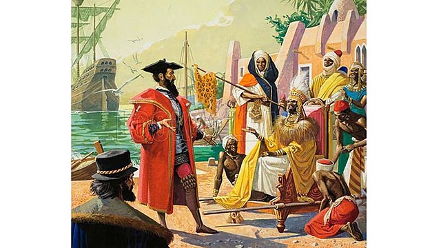 Vasco de Gama llega a la India.