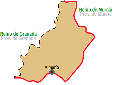 Se proclama la actual provincia de Almería