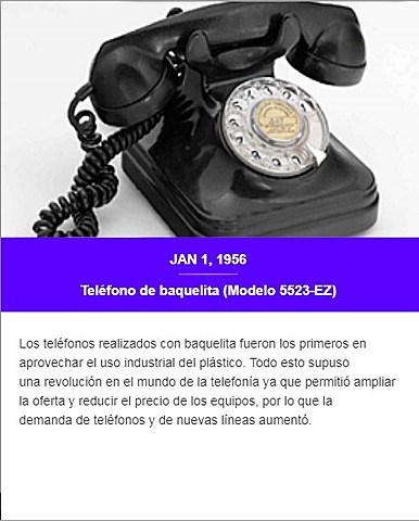 Teléfono de baquelita 5523-EZ de Standard Eléctrica