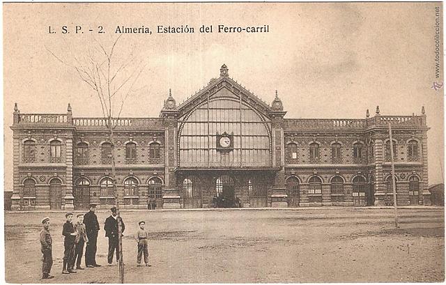 Inauguración de la estación de ferrocarril