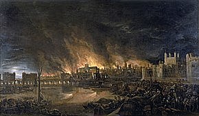 The Great Fire of London.