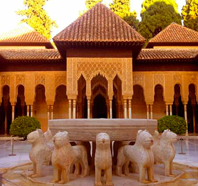 Arte nazarí. Palacio Nazarí Alhambra de Granada.