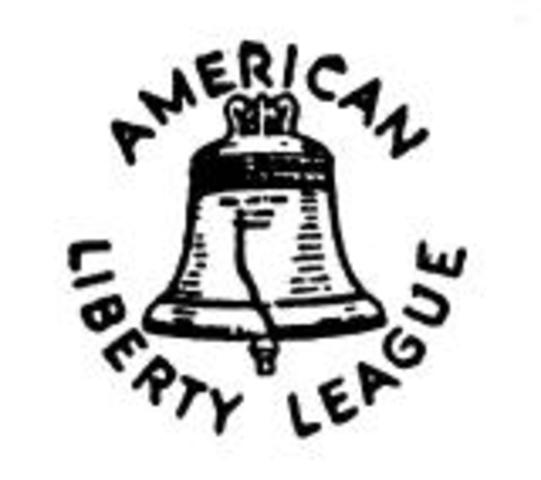 The American Liberty League is founded to defend conservative values of private property and individual enterprise.