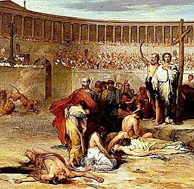 Gran persecución contra los cristianos.