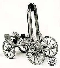 Francois Isaac de Rivaz invents internal combustion engine