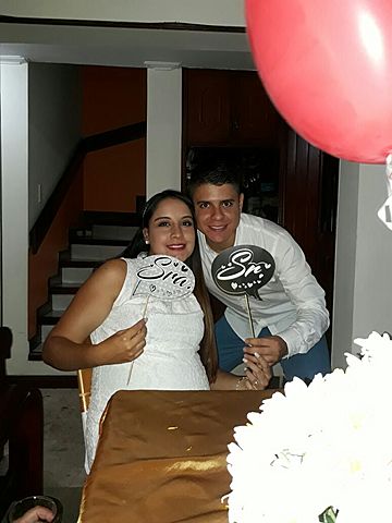 The engagement with the love of my life.