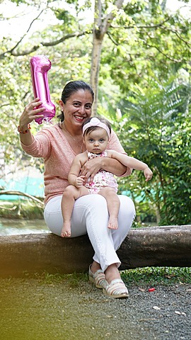 My daughter’s first birthday.