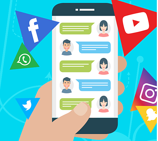 Aumento en el uso de redes sociales