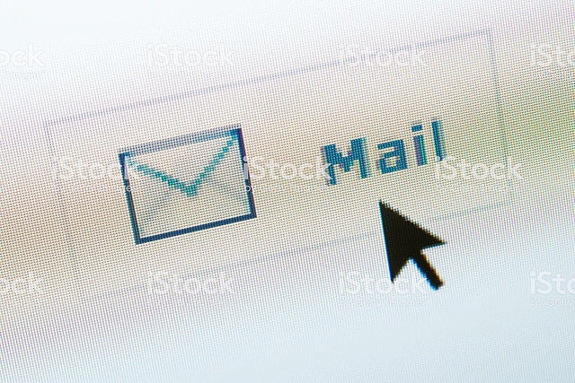 Aparicion del e-mail