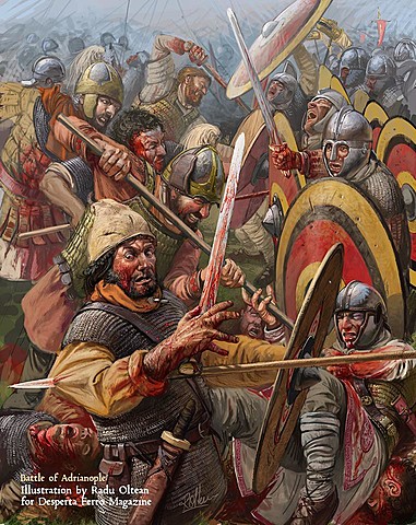 Batalla de Adrianópolis.