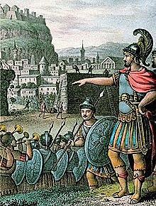 Athens at war with Sparta. Sparta defeats Athens