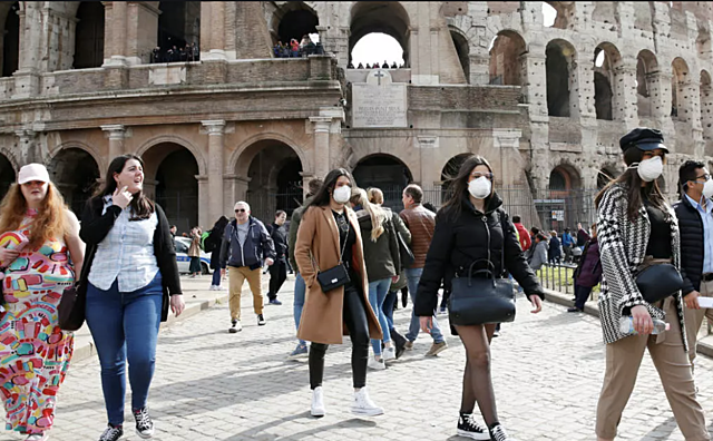 Italy records exponential surge in case number