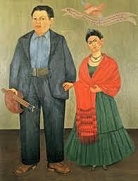 Frida Kahlo y Diego Rivera.
