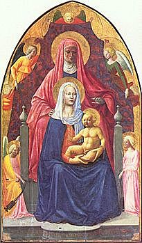 Sant'Anna Metterza, Masaccio e Masolino