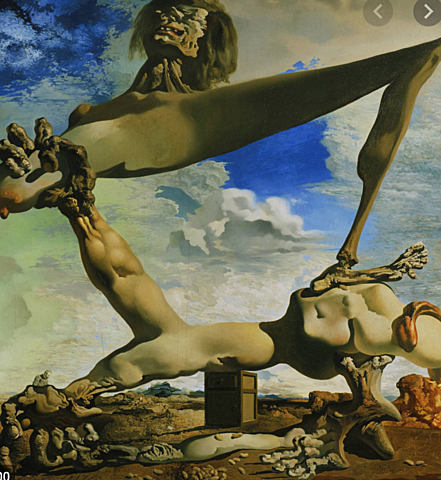 Composición blanda con judías hervidas (Premonition of the Civil War)