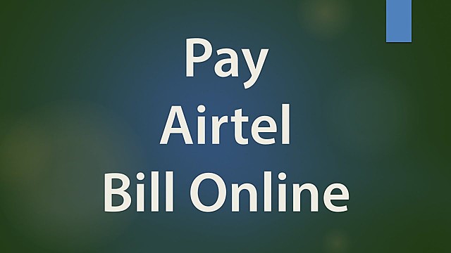 Paid AIRTEL Broadband