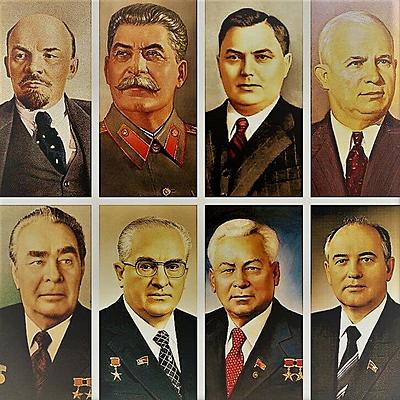 Timeline: Руководители СССР и РФ