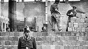 La construcción del Muro de Berlín